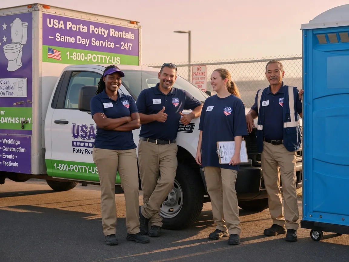 Porta Potty Rental company in Ellington, MO