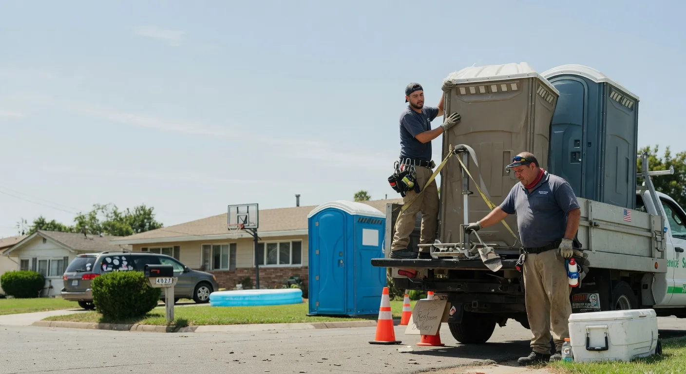 Porta Potty Rental in Ellington, MO near me