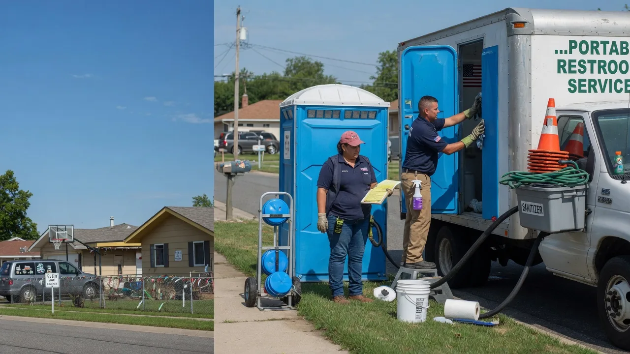 Porta Potty Rental in Ellington, MO near me
